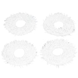 4Pcs Sweeper Replacement Mop Cloth Cleaning Mop Pad Non Woven Cloth for N9+ Sweeper Robot