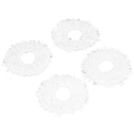 4Pcs Sweeper Replacement Mop Cloth Cleaning Mop Pad Non Woven Cloth for N9+ Sweeper Robot