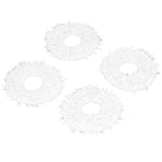 4Pcs Sweeper Replacement Mop Cloth Cleaning Mop Pad Non Woven Cloth for N9+ Sweeper Robot
