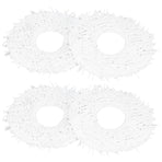 4Pcs Sweeper Replacement Mop Cloth Cleaning Mop Pad Non Woven Cloth for N9+ Sweeper Robot