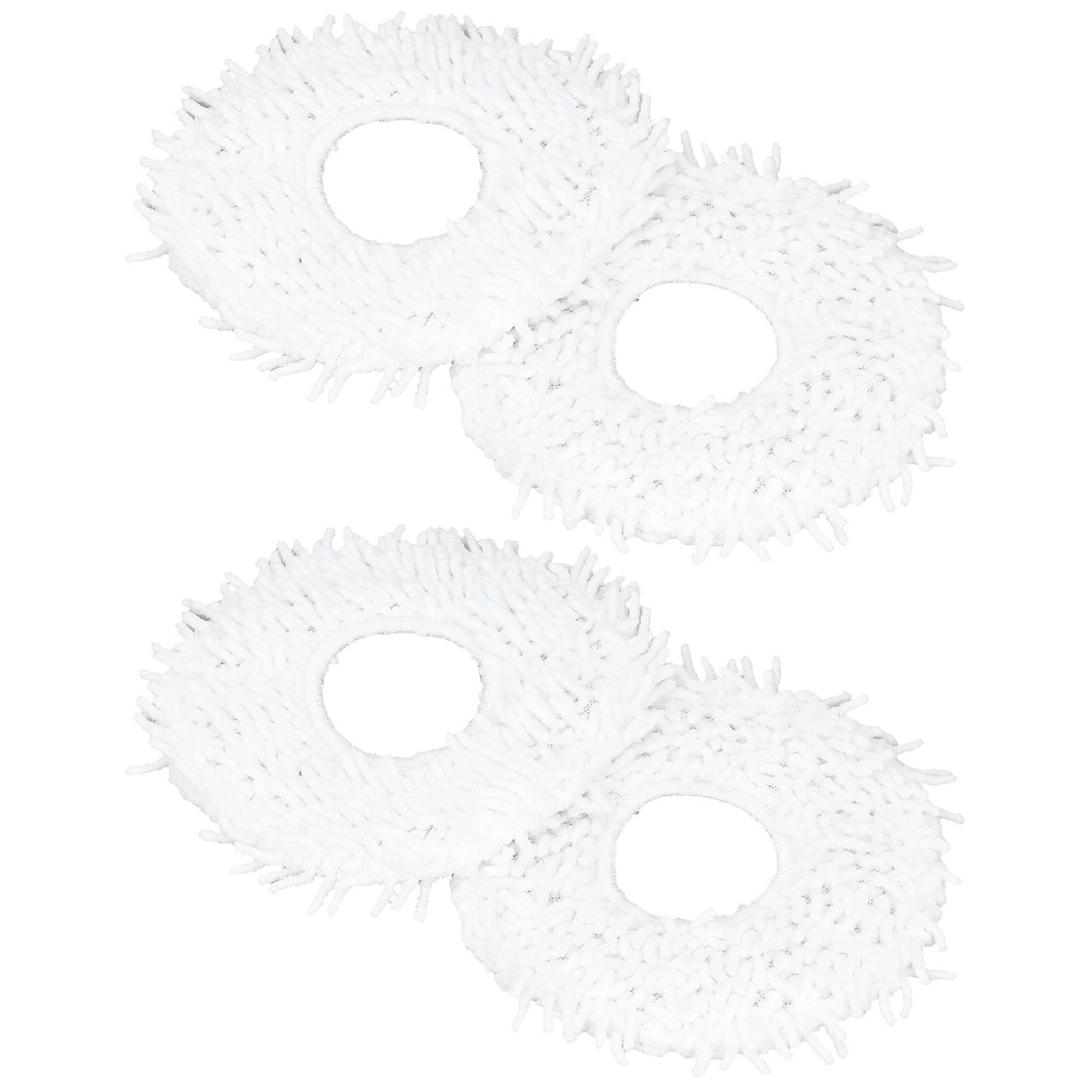 4Pcs Sweeper Replacement Mop Cloth Cleaning Mop Pad Non Woven Cloth for N9+ Sweeper Robot