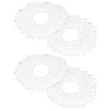 4Pcs Sweeper Replacement Mop Cloth Cleaning Mop Pad Non Woven Cloth for N9+ Sweeper Robot