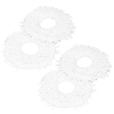 4Pcs Sweeper Replacement Mop Cloth Cleaning Mop Pad Non Woven Cloth for N9+ Sweeper Robot