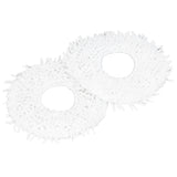 4Pcs Sweeper Replacement Mop Cloth Cleaning Mop Pad Non Woven Cloth for N9+ Sweeper Robot