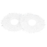4Pcs Sweeper Replacement Mop Cloth Cleaning Mop Pad Non Woven Cloth for N9+ Sweeper Robot