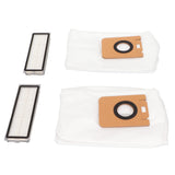 2set Cleaner Filter Dust Bag Set Improving Cleaning Efficiency Replaceable Filter Dust Bag for Dreame L10plus Sweeper - 45-Degree Angle
