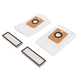 2set Cleaner Filter Dust Bag Set Improving Cleaning Efficiency Replaceable Filter Dust Bag for Dreame L10plus Sweeper - Low Angle