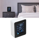 5 in 1 Air Quality Monitor Bluetooth APP Carbon Dioxide Detector USB Charging TVOC Temperature Humidity HCHO CO2 Tester