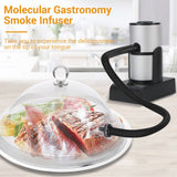 Smoke Infuser Handheld Easy Clean Smoking Device Wood Cocktail Smoker for Sous Vide Meat Salmon
