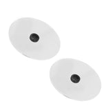 2Pcs/Set Smoke Infuser Lid Cocktail Drinks Round Cover for Beverages Wine Cocktails Whiskey - Low Angle