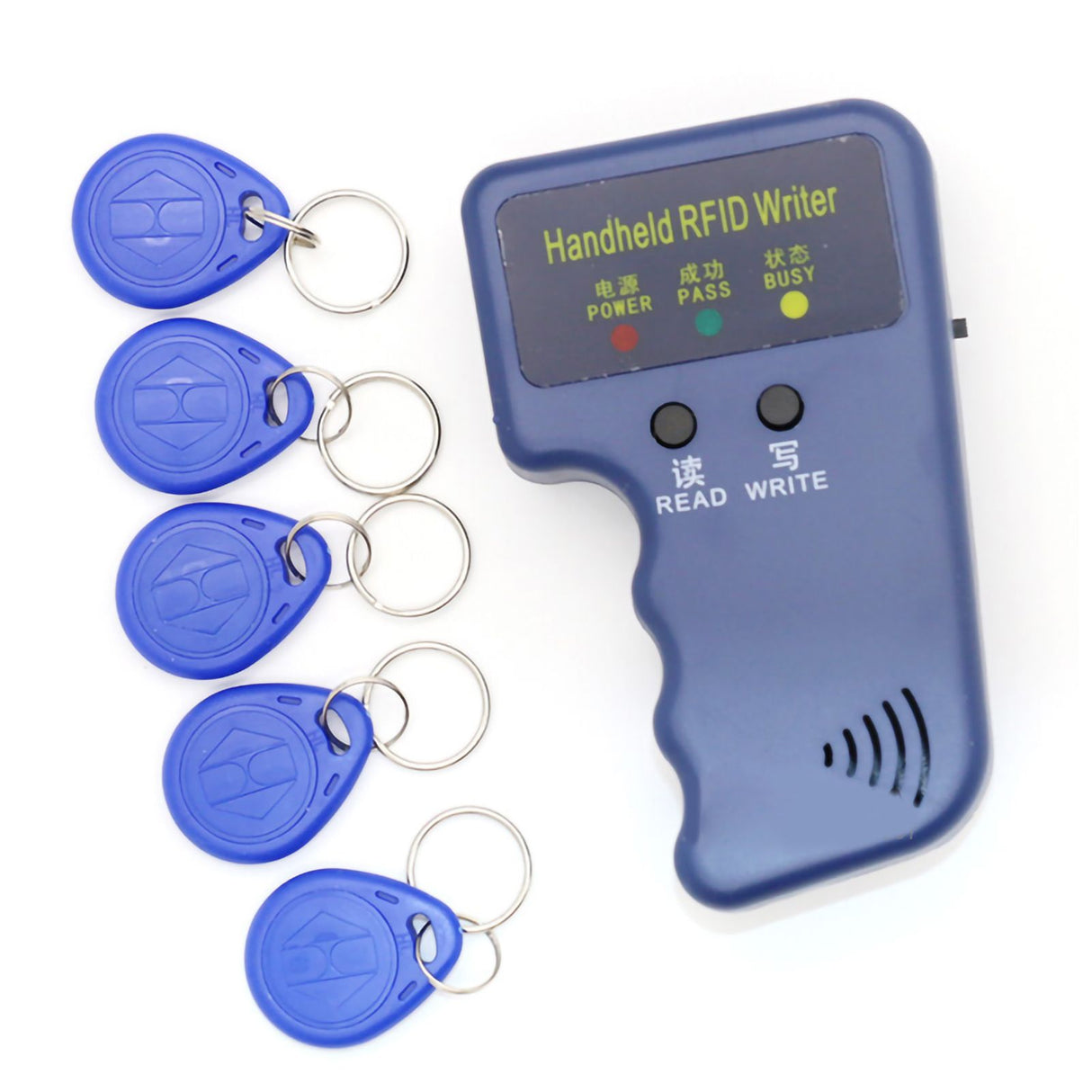 Handheld ID Writer 125KHZ ID Card Reader Writer ID Card Duplicator for Household Office