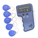 Handheld ID Writer 125KHZ ID Card Reader Writer ID Card Duplicator for Household Office