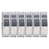 6 PCS Crumpet Rings Double Volume Easy Demoulding DIY Stainless Steel English Muffin Rings for Home Food Making Tool10cm / 3.9in