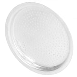Coffee Pot Filter Sealing Ring and Filter Set Reusable Aluminum Filter Disc for Coffee Makingfor 3 People