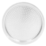 Coffee Pot Filter Sealing Ring and Filter Set Reusable Aluminum Filter Disc for Coffee Makingfor 3 People