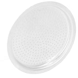 Coffee Pot Filter Sealing Ring and Filter Set Reusable Aluminum Filter Disc for Coffee Makingfor 3 People
