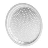 Coffee Pot Filter Sealing Ring and Filter Set Reusable Aluminum Filter Disc for Coffee Makingfor 3 People