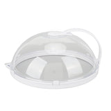 Microwave Splatter Cover Portable Oil Proof Splashproof Microwave Oven Heating Special Cover Kitchen Supplies - Close-Up Angle