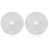 2pcs Coffee Press Replacement Filter Professional Coffee Press Replacement Filter Screen for Coffee House Restaurant2 Servings