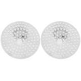 2pcs Coffee Press Replacement Filter Professional Coffee Press Replacement Filter Screen for Coffee House Restaurant2 Servings - Side View