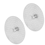 2pcs Coffee Press Replacement Filter Professional Coffee Press Replacement Filter Screen for Coffee House Restaurant2 Servings - Low Angle