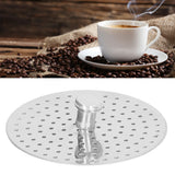 2pcs Coffee Press Replacement Filter Professional Coffee Press Replacement Filter Screen for Coffee House Restaurant2 Servings