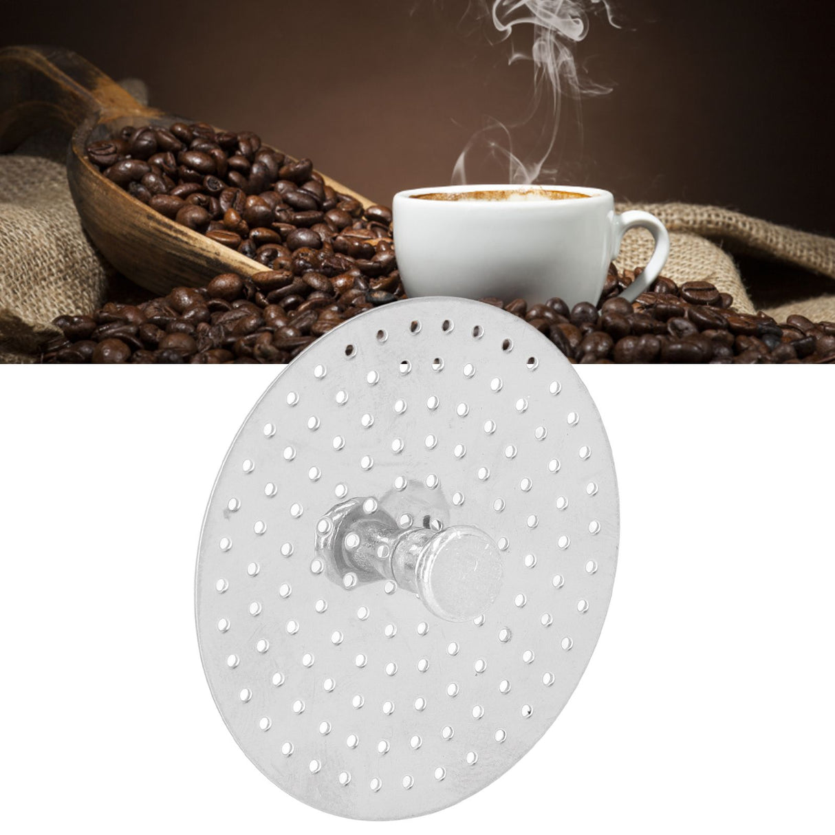 2pcs Coffee Press Replacement Filter Professional Coffee Press Replacement Filter Screen for Coffee House Restaurant2 Servings