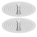 2pcs Coffee Press Replacement Filter Professional Coffee Press Replacement Filter Screen for Coffee House Restaurant4 Servings