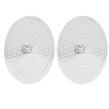 2pcs Coffee Press Replacement Filter Professional Coffee Press Replacement Filter Screen for Coffee House Restaurant4 Servings - Top-Down View