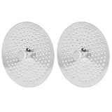 2pcs Coffee Press Replacement Filter Professional Coffee Press Replacement Filter Screen for Coffee House Restaurant4 Servings - 45-Degree Angle