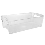 Refrigerator Storage Container PET Large Capacity Visual Design Safe Harmless Food Storage BoxSmall - 45-Degree Angle
