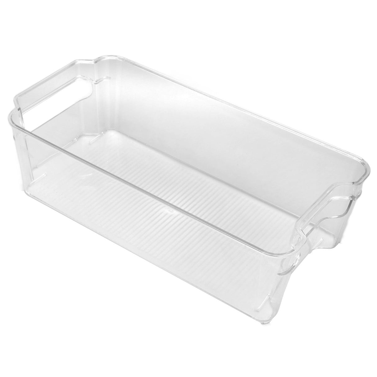 Refrigerator Storage Container PET Large Capacity Visual Design Safe Harmless Food Storage BoxSmall