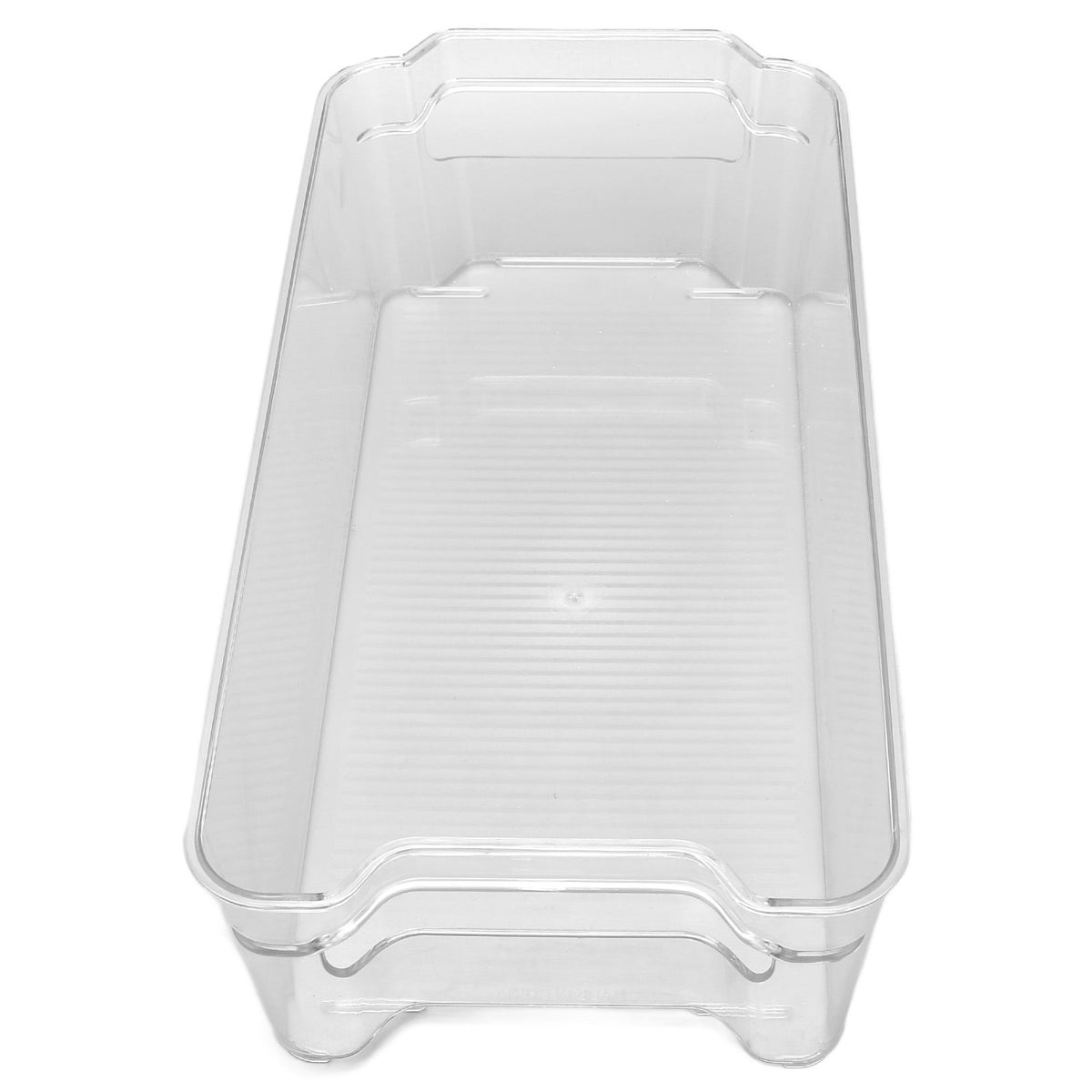 Refrigerator Storage Container PET Large Capacity Visual Design Safe Harmless Food Storage BoxSmall