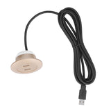 Sofa USB Charging Socket Flush Mount Installation Dual USB Charging Ports Socket for Home UseGold