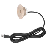 Sofa USB Charging Socket Flush Mount Installation Dual USB Charging Ports Socket for Home UseGold