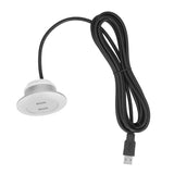 Sofa USB Charging Socket Flush Mount Installation Dual USB Charging Ports Socket for Home UseSilver - 45-Degree Angle