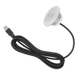 Sofa USB Charging Socket Flush Mount Installation Dual USB Charging Ports Socket for Home UseSilver
