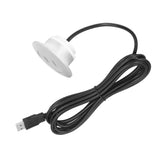 Sofa USB Charging Socket Flush Mount Installation Dual USB Charging Ports Socket for Home UseSilver - Extra Image