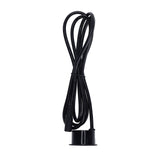 2 USB Charging Socket with 1.5m Cable Embedded Installation 5V 1A Multipurpose for Mobile Phone Cameras TabletDC5521 Output - Top-Down View