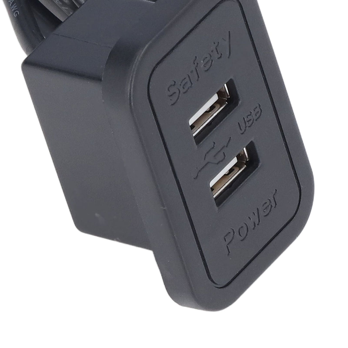 Double USB Charge Station 5V Sofa Recessed USB Power Hub Wiring Board Power Outlet Socket for Household