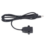 1.5M USB Charging Socket Multipurpose Home Bedside Sofa Reclining Chair Clamp in USB Charging Extension Cable 5V 2A - Top-Down View