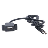 1.5M USB Charging Socket Multipurpose Home Bedside Sofa Reclining Chair Clamp in USB Charging Extension Cable 5V 2A - Rear View
