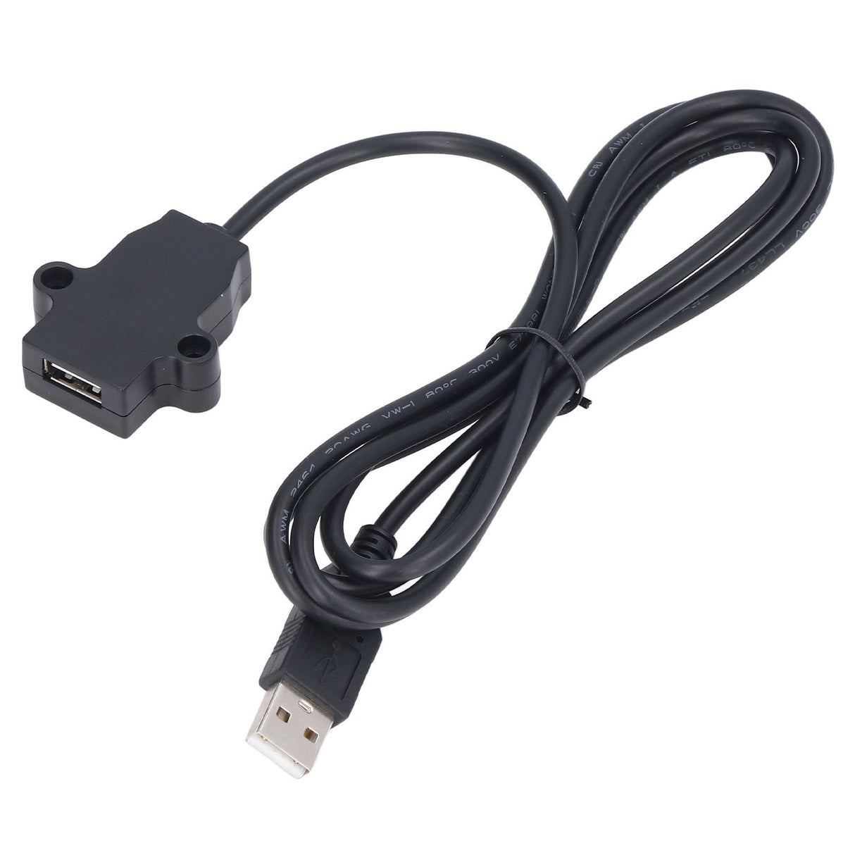 1.5M USB Charging Socket Multipurpose Home Bedside Sofa Reclining Chair Clamp in USB Charging Extension Cable 5V 2A