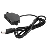 Dual USB Charging Socket with 1.5m Cable 5V 1A Multipurpose for Phone Tablet Camera - Extra Image