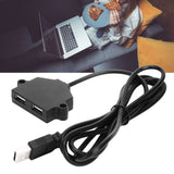 Dual USB Charging Socket with 1.5m Cable 5V 1A Multipurpose for Phone Tablet Camera - Extra Image