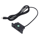 Recessed USB Power Strip Outlet 5V 2.5meter Dual USB Ports Charging Sofa Socket ABS Embedded USB Charging Socket for Phone