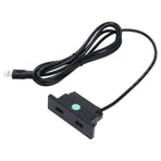 Recessed USB Power Strip Outlet 5V 2.5meter Dual USB Ports Charging Sofa Socket ABS Embedded USB Charging Socket for Phone