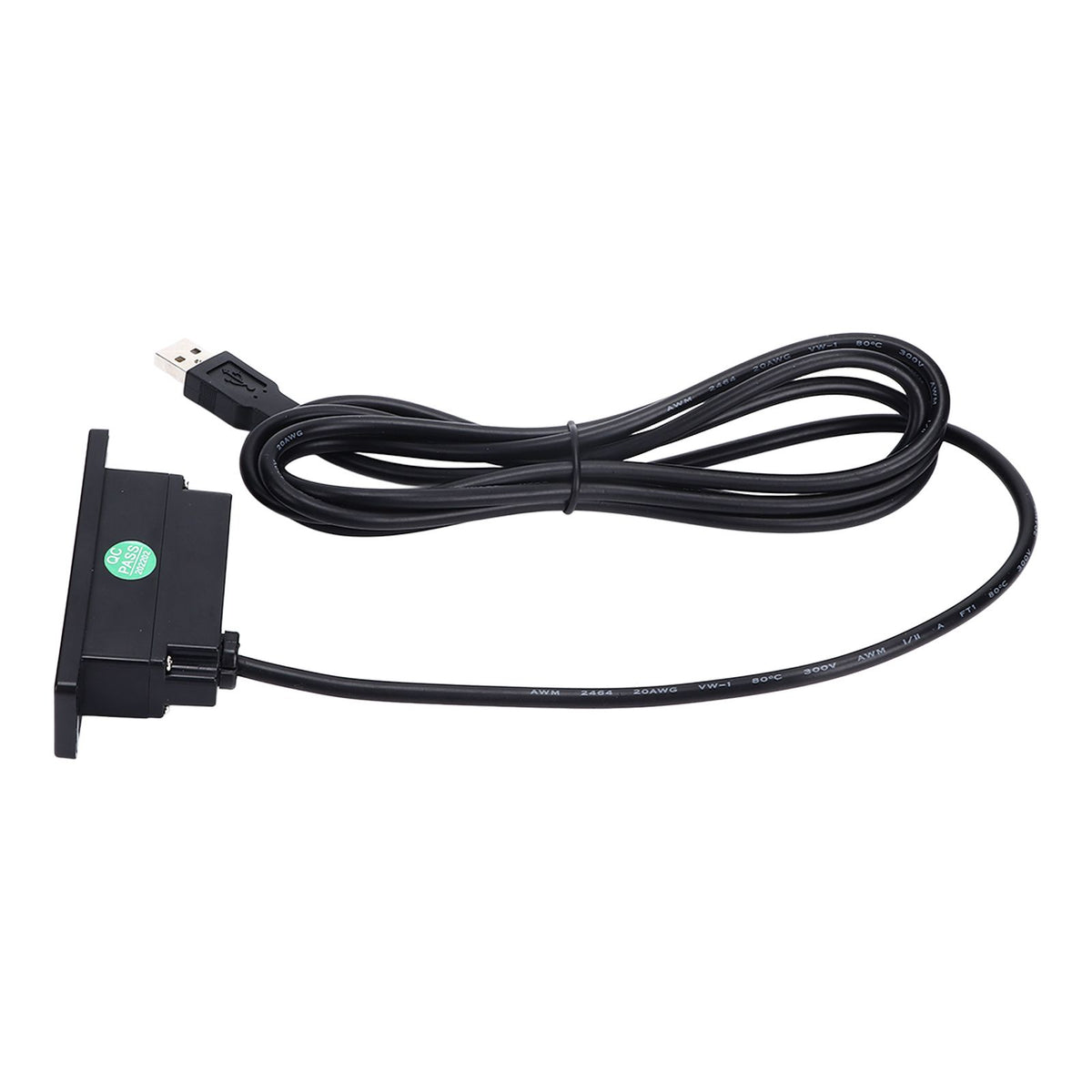 Recessed USB Power Strip Outlet 5V 2.5meter Dual USB Ports Charging Sofa Socket ABS Embedded USB Charging Socket for Phone