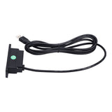 Recessed USB Power Strip Outlet 5V 2.5meter Dual USB Ports Charging Sofa Socket ABS Embedded USB Charging Socket for Phone
