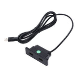 Recessed USB Power Strip Outlet 5V 2.5meter Dual USB Ports Charging Sofa Socket ABS Embedded USB Charging Socket for Phone